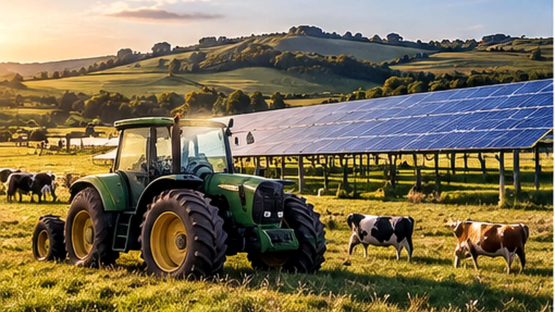 Energia solar no campo: onde ela reduz custo na pecuária de leite