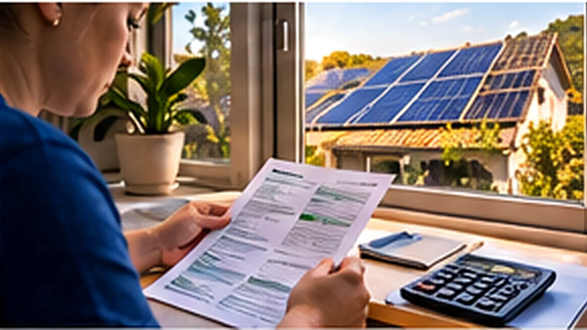Imagem ilustrativa: Como ler sua conta de luz e entender o tamanho do sistema solar ideal